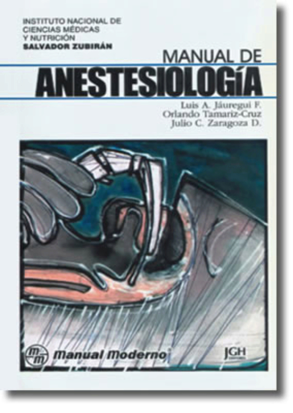 Manual De Anestesiologia Pdf