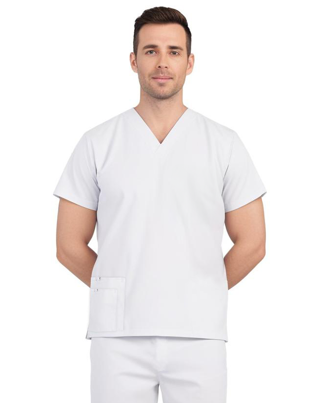 Filipina Quirúrgica Repelente Polly Caballero Blanco en LALEO