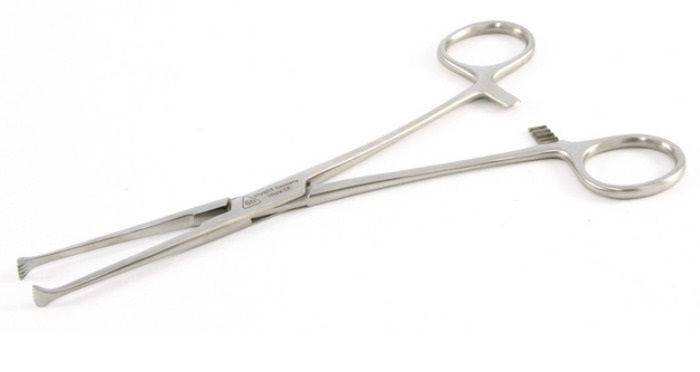 Pinza Emostato Allis Da 6.25 Per Tessuto - 4x5 Denti Pinza Emostato Allis Da 6.25 Per Tessuto - 4x5 Denti