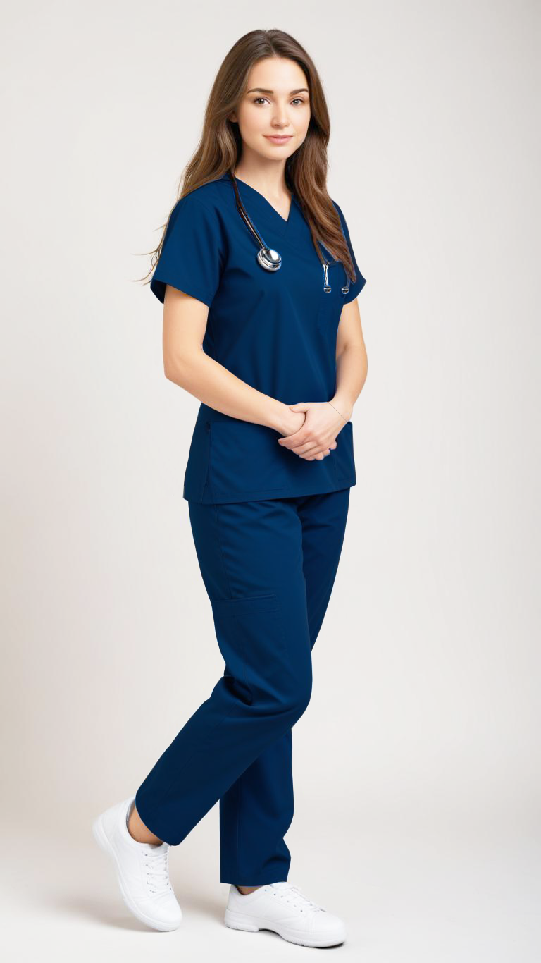 Uniforme Quirúrgico Kit Repelente Polly Dama Azul Ftalo Sin Resorte en ...