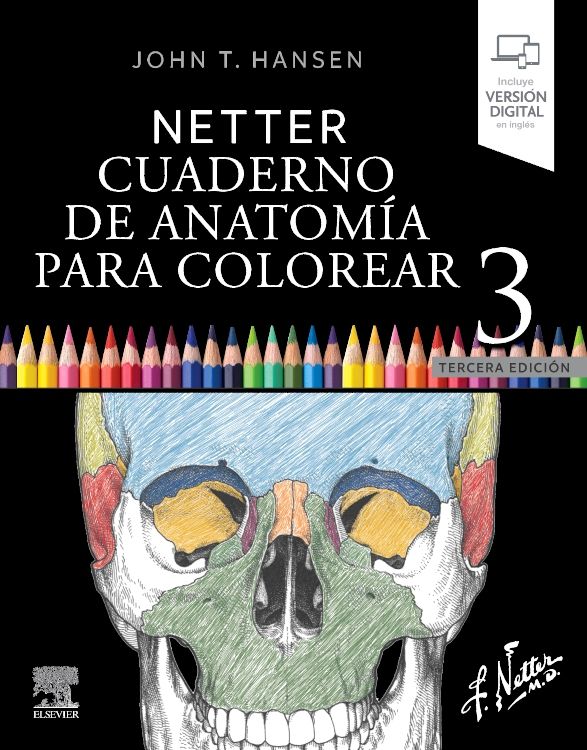 Netter Cuaderno De Anatomía Para Colorear En Laleo