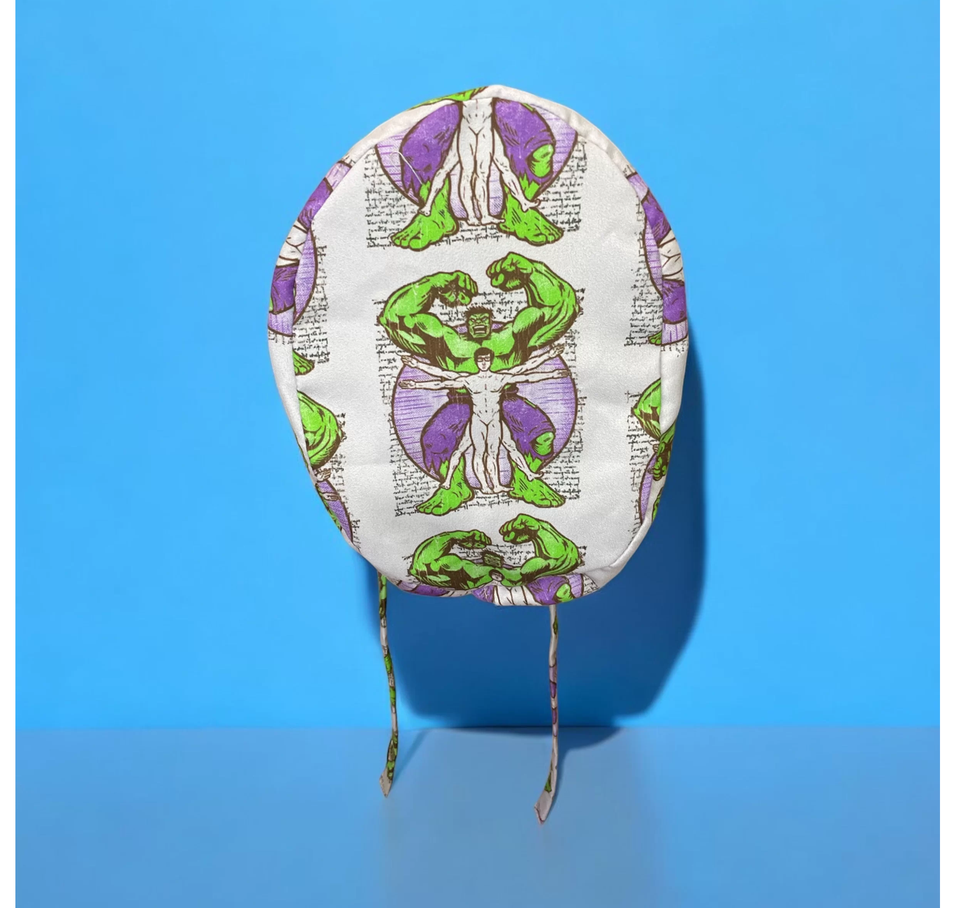 Gorros Quirúrgicos De Algodón - Pack De 2, Estampados, Ajustables, Reutilizables