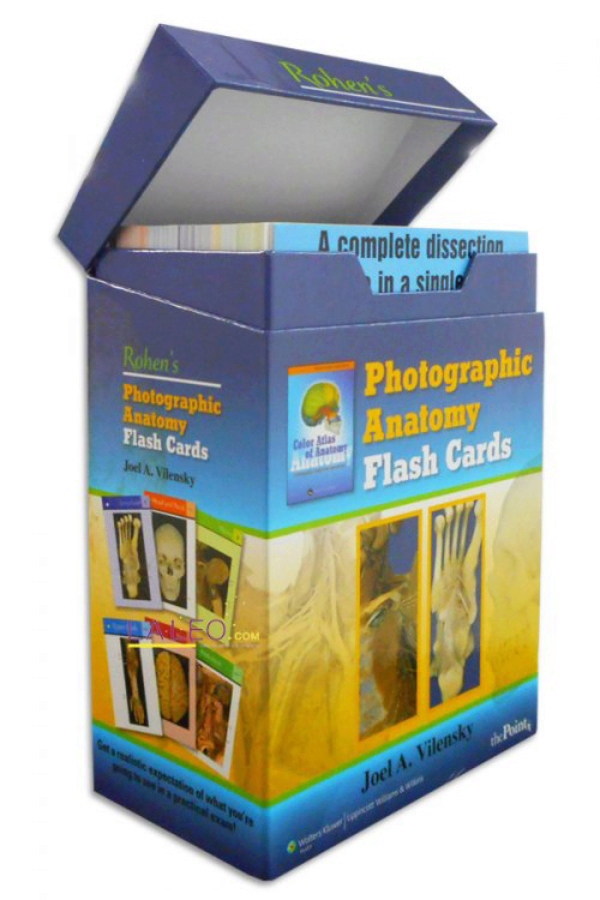 Rohen. Photographic Anatomy Flash Cards en LALEO