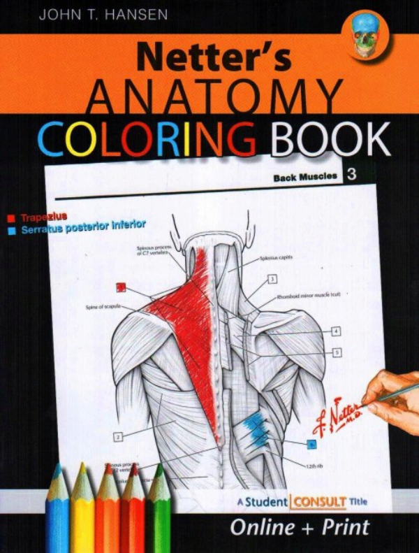 Download Netter's Anatomy coloring Book en LALEO