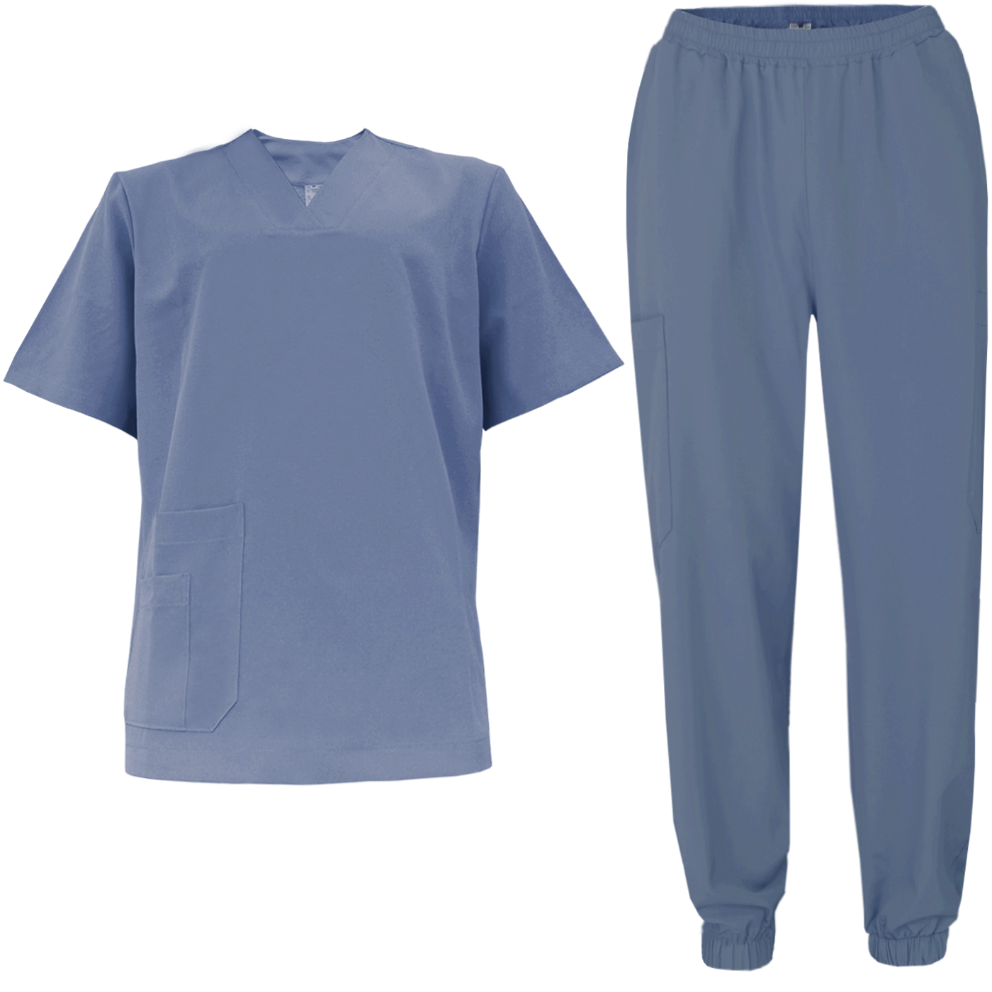 Uniforme Quirúrgico de Caballero con Gorro Gris en LALEO