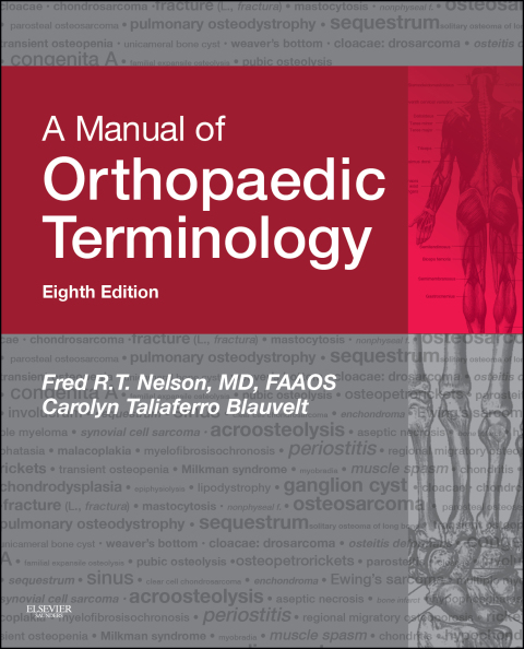 A Manual of Orthopaedic Terminology (ebook) en LALEO