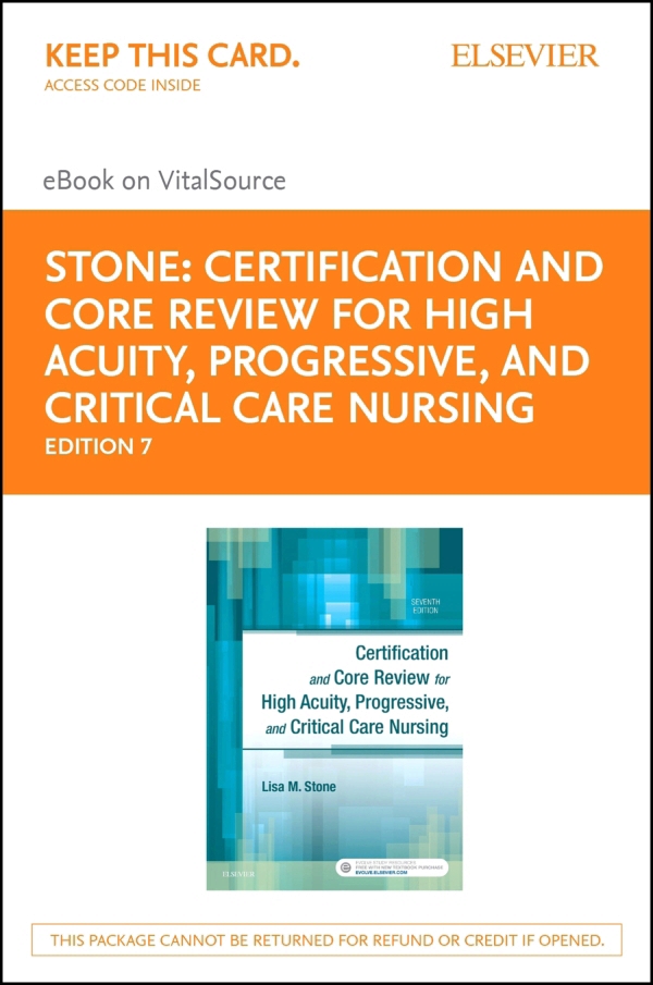 Certification and Core Review for High Acuity and Critical