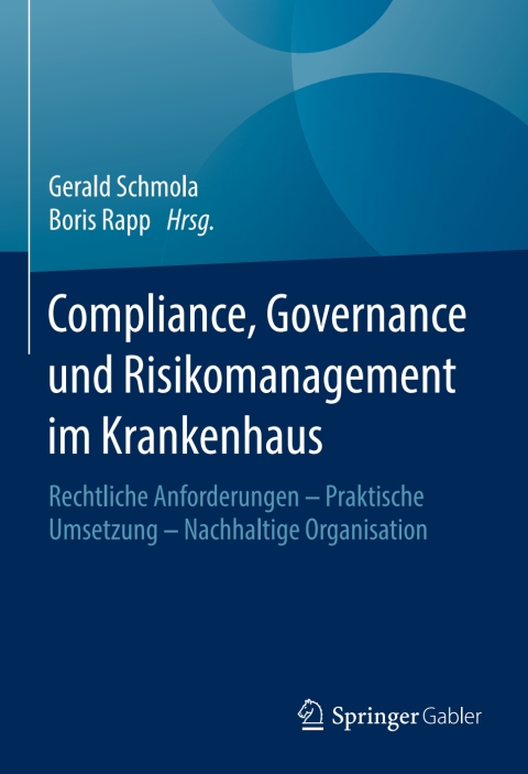 Compliance Governance Und Risikomanagement Im Krankenhaus Ebook En Laleo 5911