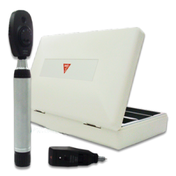 Estuche de diagnostico recargable Heine Retinoscopio y oftalmoscopio