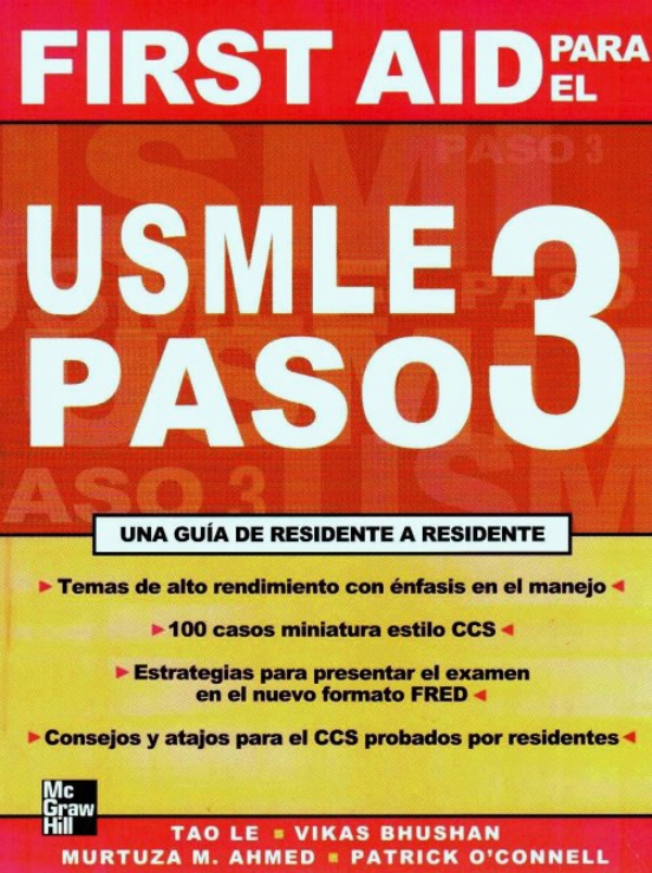 First aid Q&A for the USMLE step 1 en LALEO