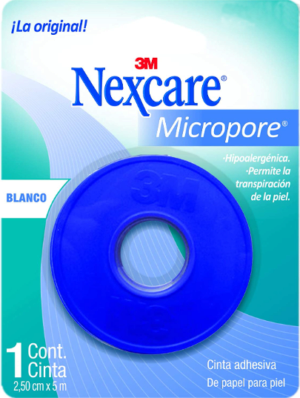 Cinta adhesiva transparente Nexcare 3M 1.25 cm x 9.1m en LALEO