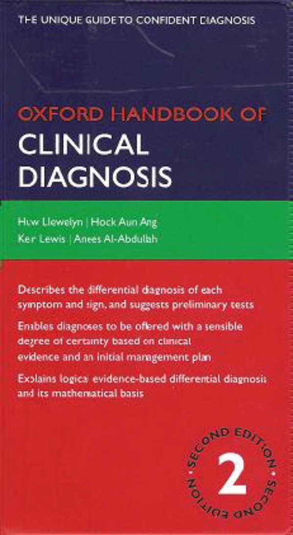 The Oxford Handbook Of Clinical Diagnosis Is The First And Only Book ...