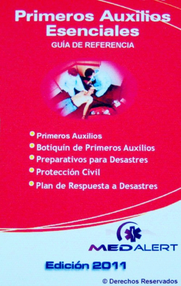 Primeros auxilios esenciales. Guía de referencia en LALEO