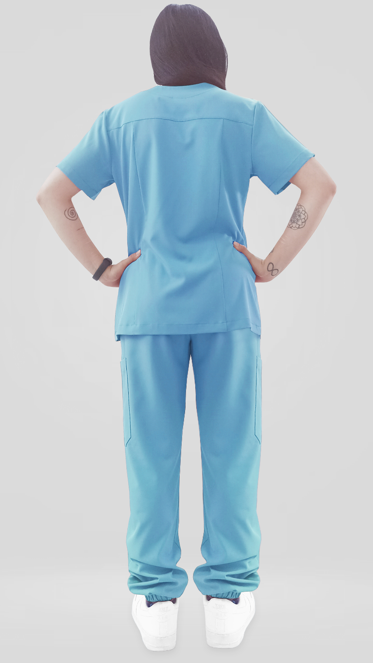 Bolsa Enfermera Azul Cielo en LALEO