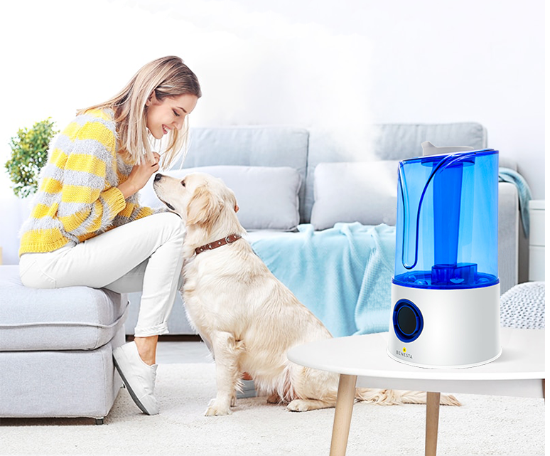 Humidificador Ultrasónico 3Lt Blanco para tu hogar!