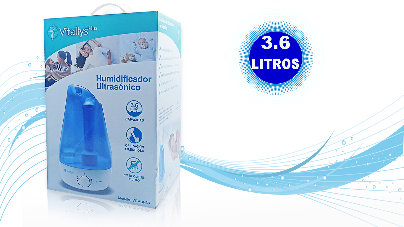 Humidificador ultrasónico Vitallys Plus 3.5 l